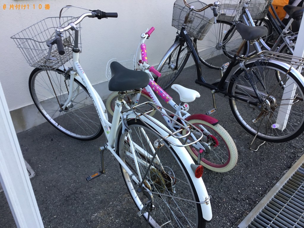 【岐阜市】大人用自転車、子供用自転車の回収・処分ご依頼