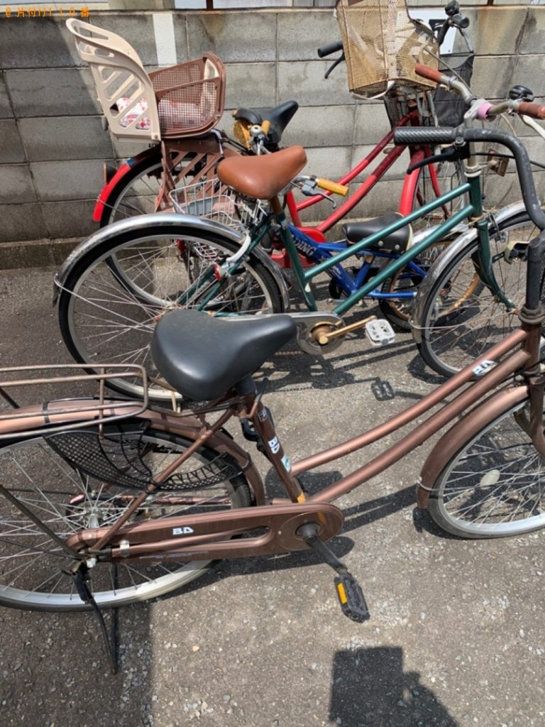 【岐阜市】自転車、ベビー用品の回収・処分ご依頼　お客様の声