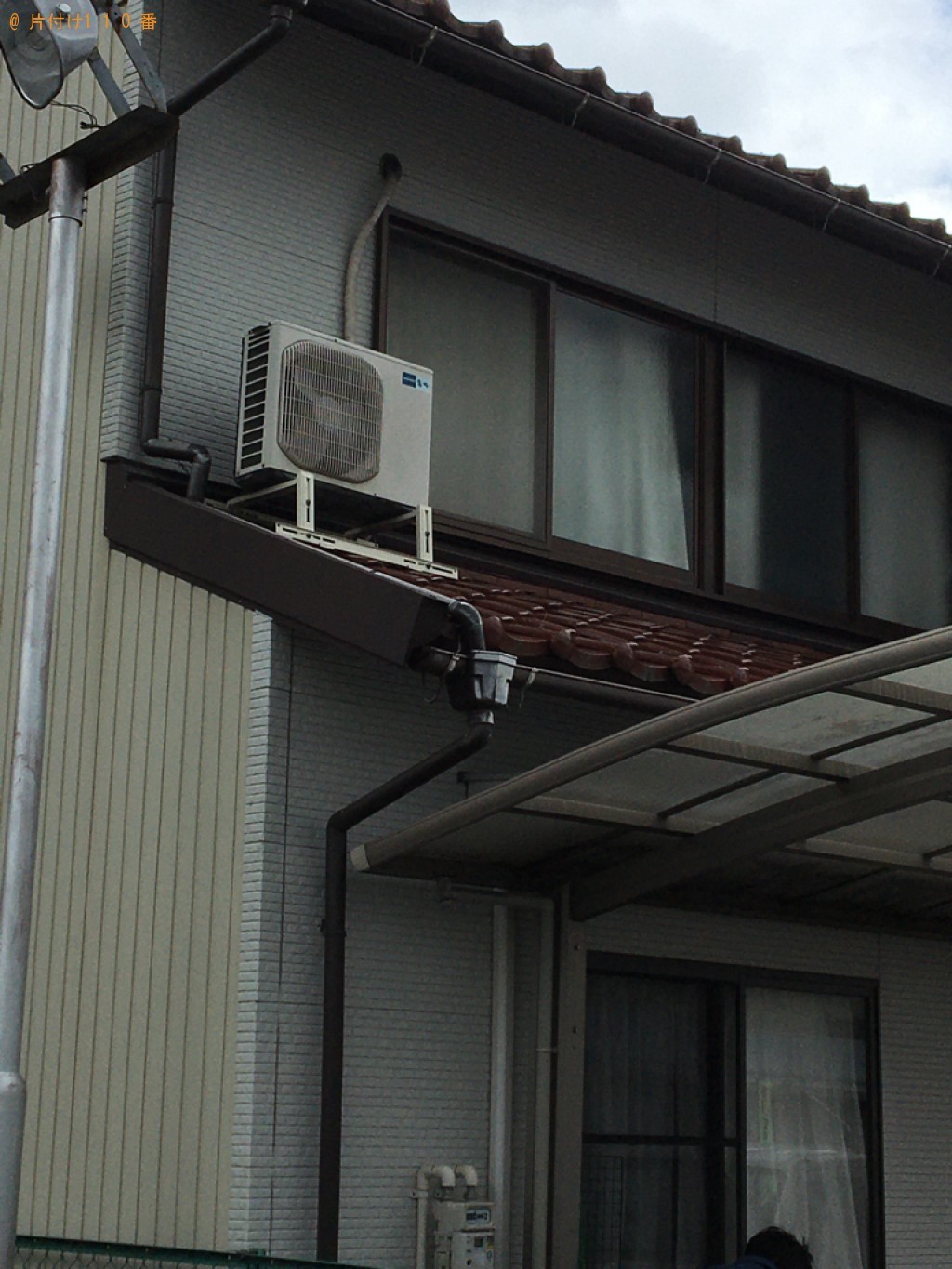 【大垣市安井町】家庭用エアコン4台の取り外し・回収・処分ご依頼