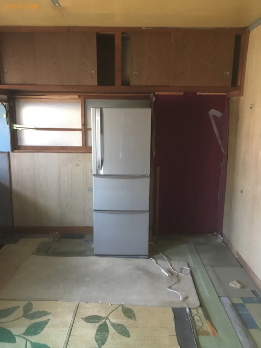 【大垣市桧町】シングルベッド、冷蔵庫、家庭用エアコン等の回収