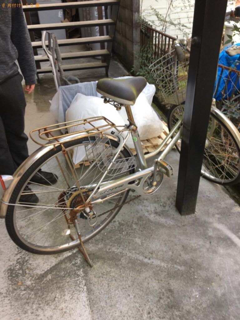 【岐阜市】自転車、テレビ、掃除機、すのこ、布団等の回収・処分