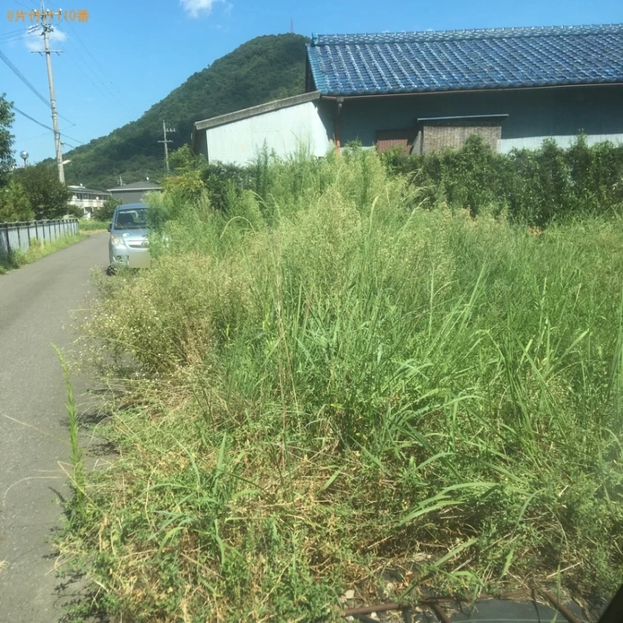 【羽島市正木町】草刈り作業ご依頼　お客様の声