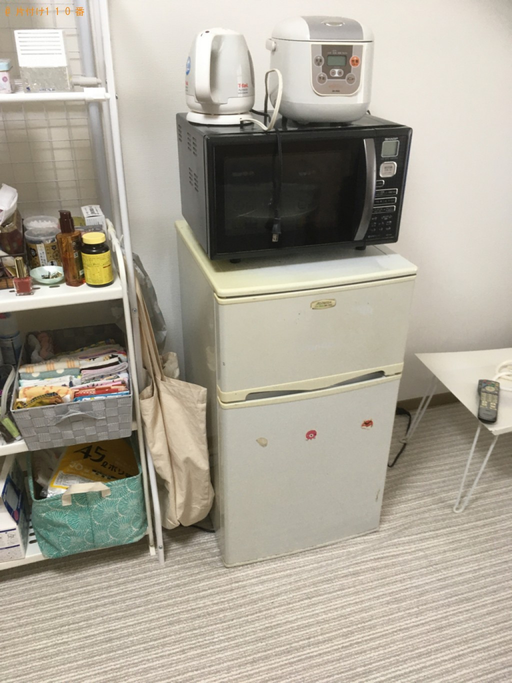 【瑞穂市】冷蔵庫、電子レンジ、電子ケトル、炊飯器等の回収・処分