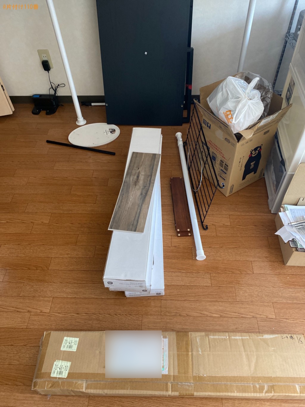 木の板、木の棒等の回収・処分ご依頼　お客様の声