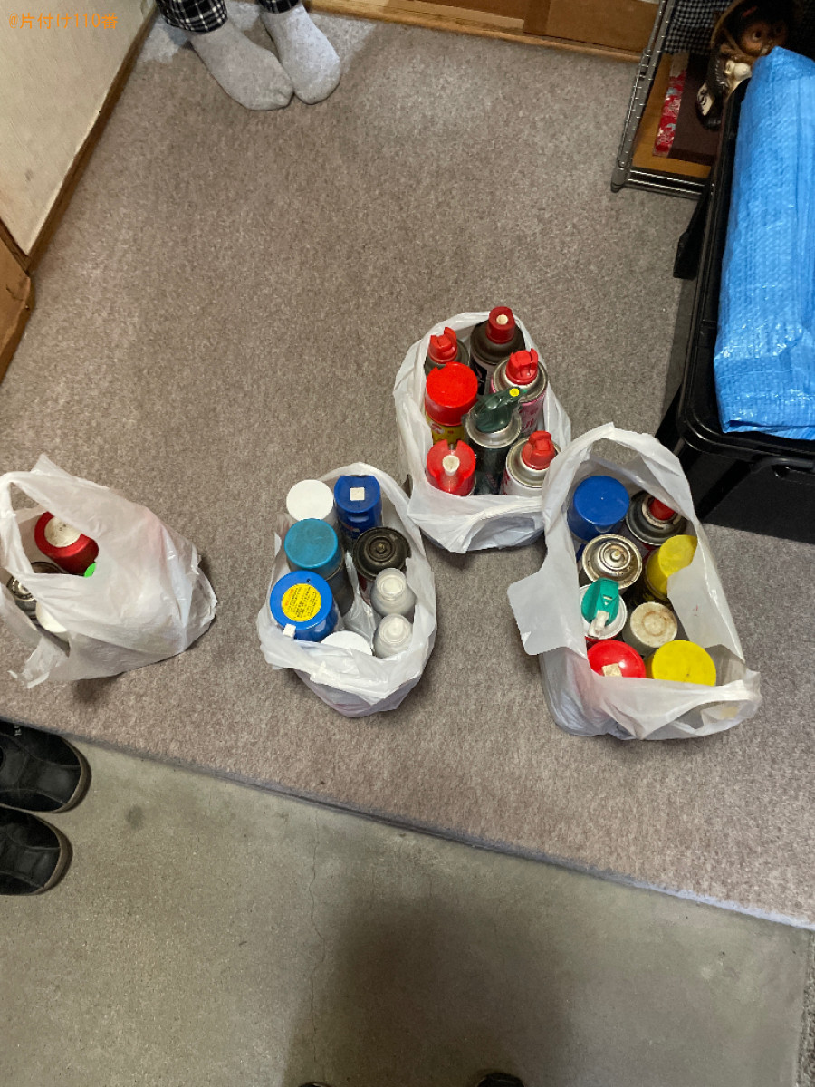 スプレー缶の回収・処分ご依頼　お客様の声